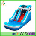 Newest inflatable water toys commercail inflatable water slide with pool